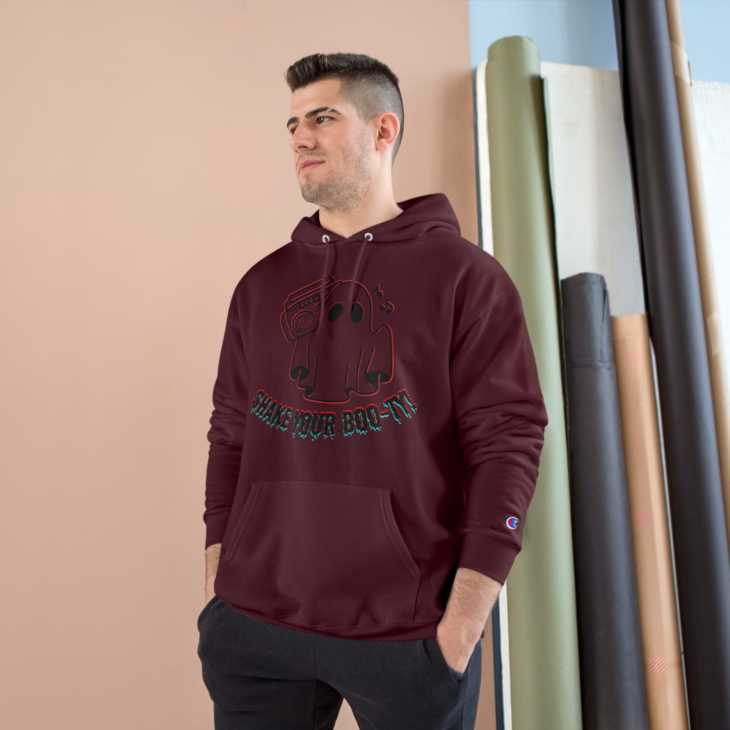 Shake your Boo-ty! Champion Hoodie